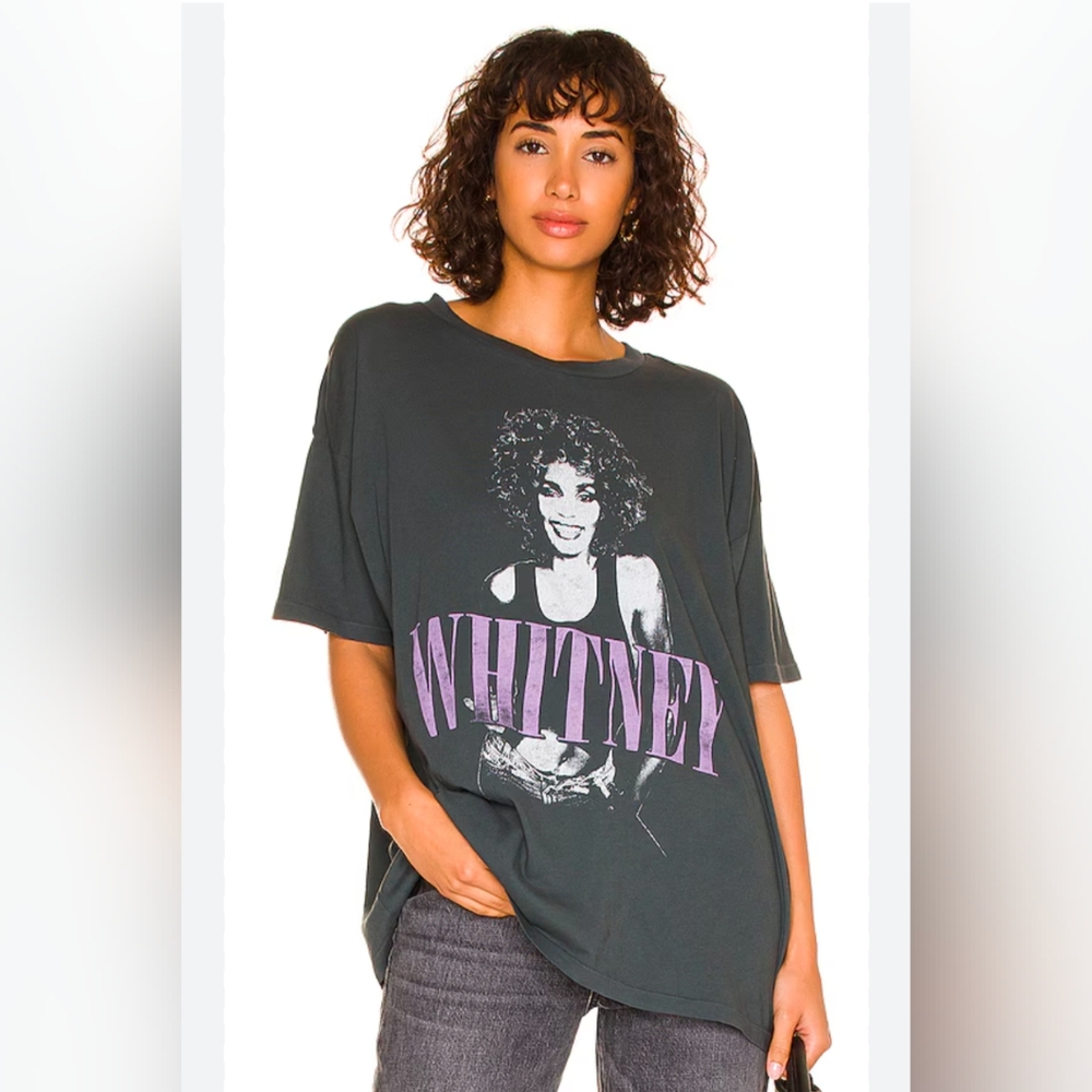Whitney Houston for the love of you Merch Tee - Daydreamer